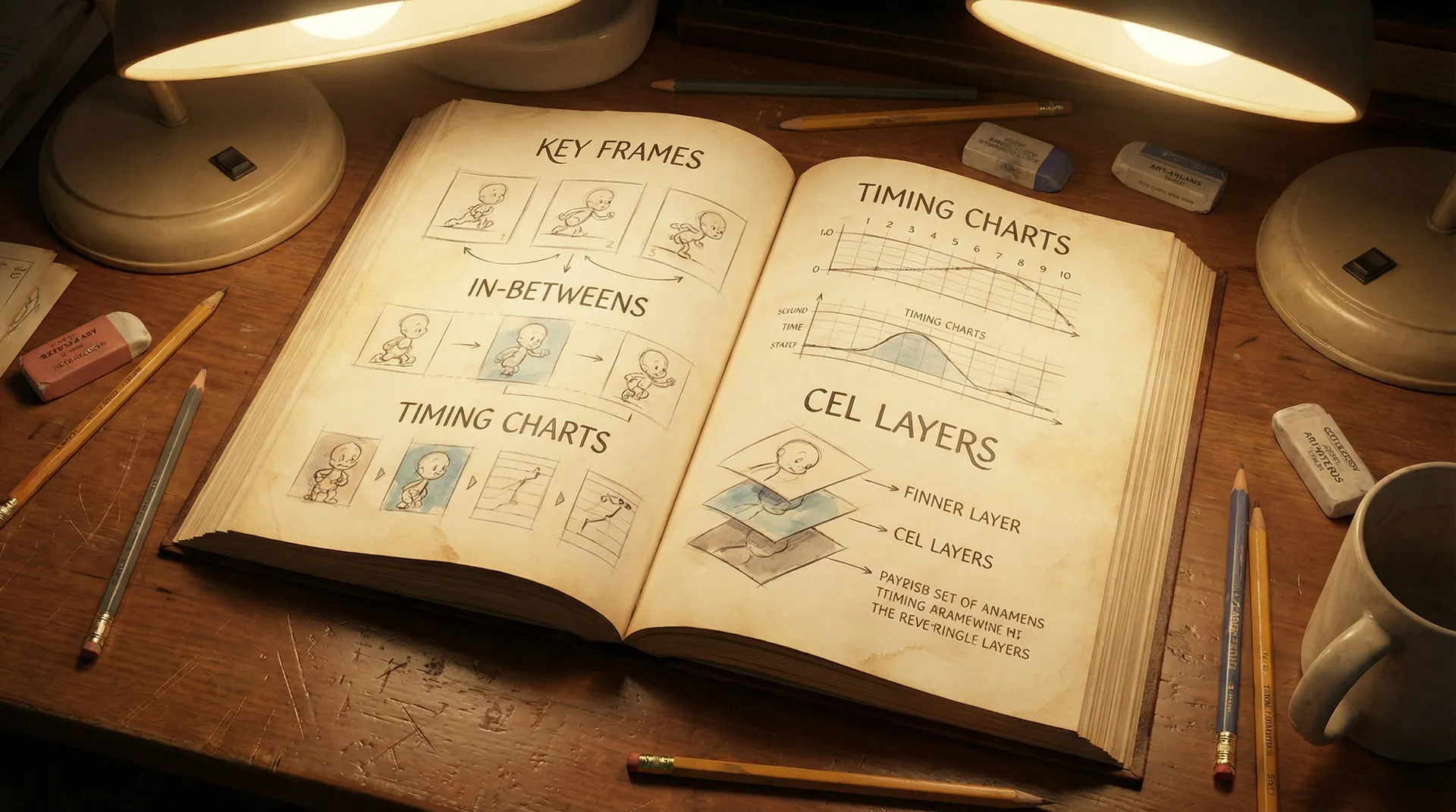 h动漫 动画制作术语图解参考书